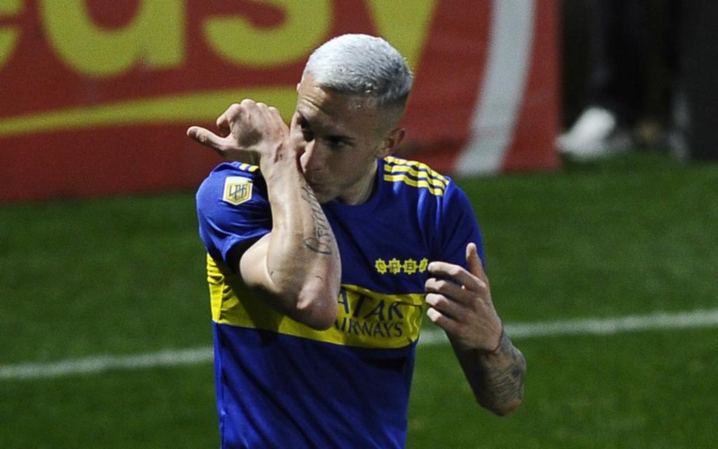 Briasco pudo festejar su primer gol con la camiseta de Boca