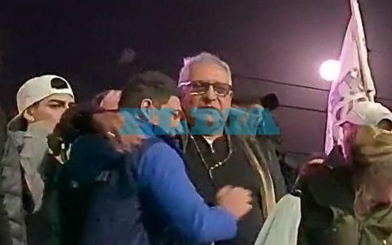 El Pata Medina declaró ante la Justicia por el multitudinario acto en la ex sede la Uocra