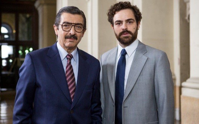 Ricardo Darín y Peter Lanzani: las primeras imágenes en el inicio del rodaje de "Argentina, 1985"