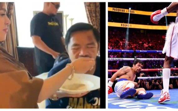 VIDEO: Pacquiao mostró cómo le quedó la cara tras su derrota ante Ugás y encendió alarmas