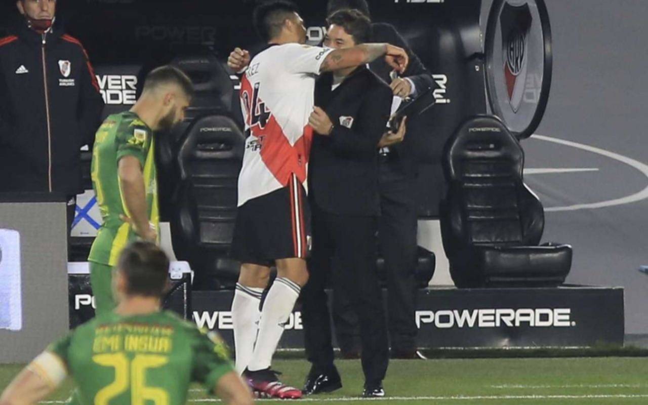 Después del triunfo de River sobre Aldosivi, sorpresiva decisión de Gallardo