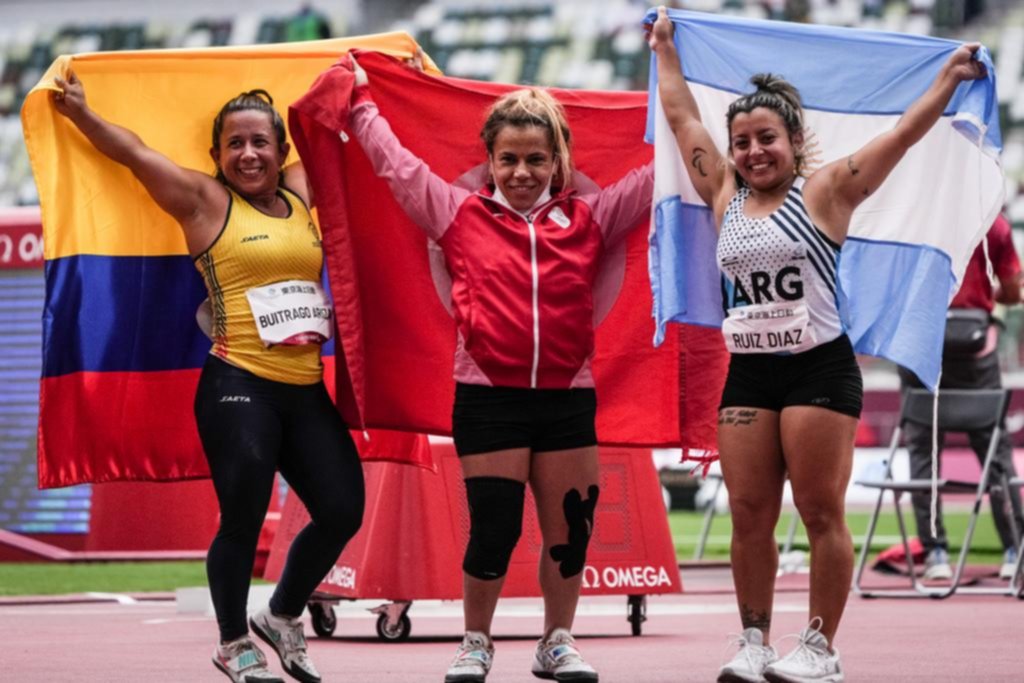 El bronce de Antonella Ruiz Díaz en bala fue lo más destacado de la jornada