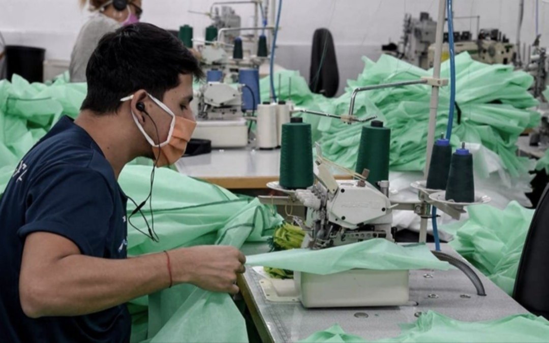 La industria pyme creció 36,3% interanual en julio