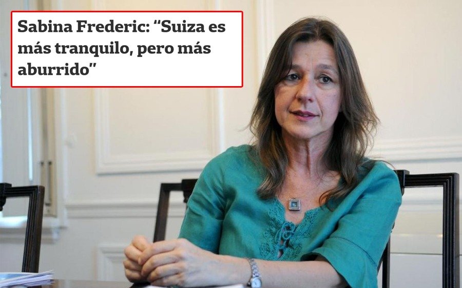 Duro revés a Sabina Fréderic por sus dichos sobre la inseguridad: “Si vive en un termo, que haga silencio”