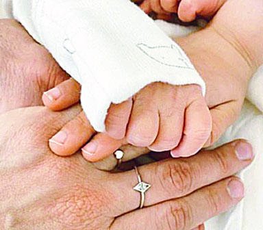 Andy fue papá por segunda vez y le puso León a su hijo