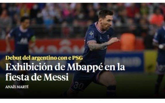 Ninguno de los medios europeos deja de hablar hoy sobre el esperado debut