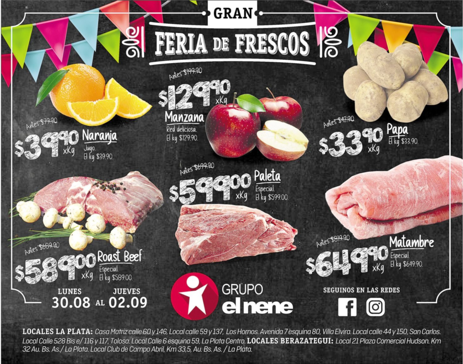 No te pierdas la Gran Feria de Frescos hasta el 2 de septiembre