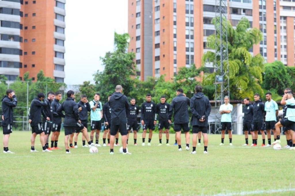 Sin Messi y bajo la lluvia, la Selección puso “primera”