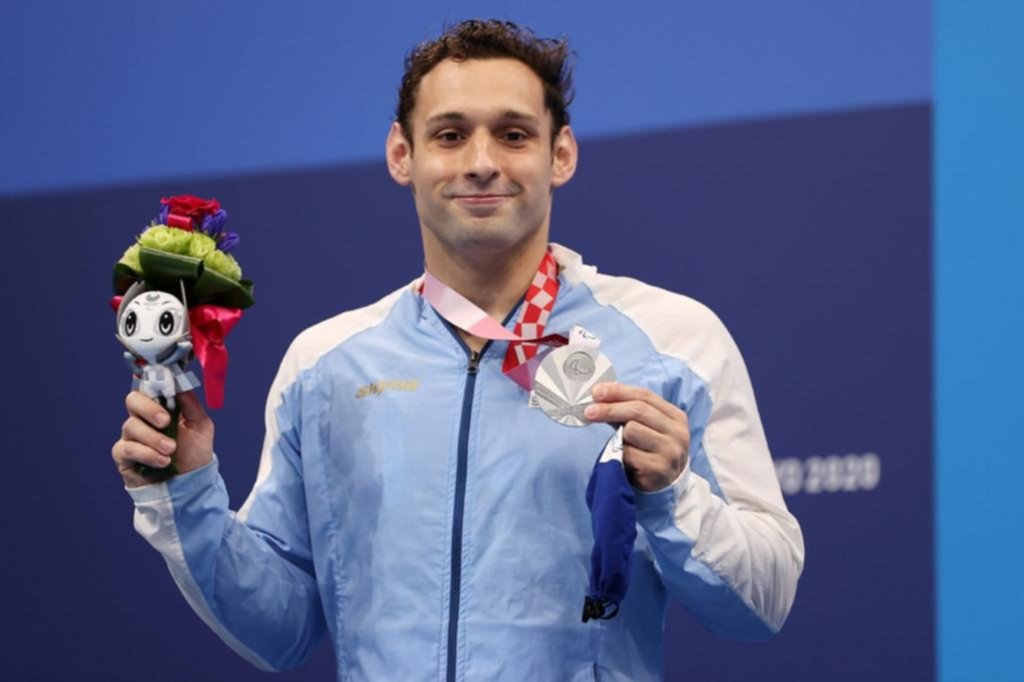 “Pipo” Carlomagno, subcampeón paralímpico, futuro maestro y papá