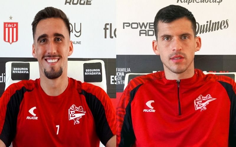Estudiantes presentó a sus refuerzos: Mauro Méndez y Nehuén Paz