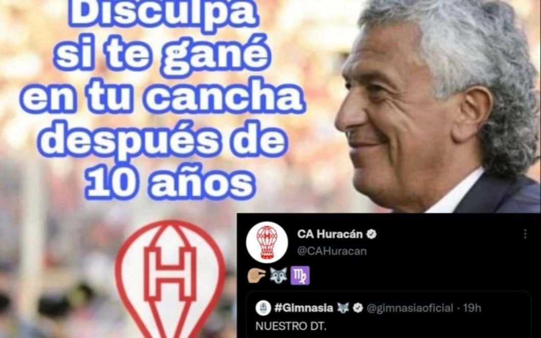 Revuelo en redes entre Gimnasia y Huracán: qué fue lo que pasó
