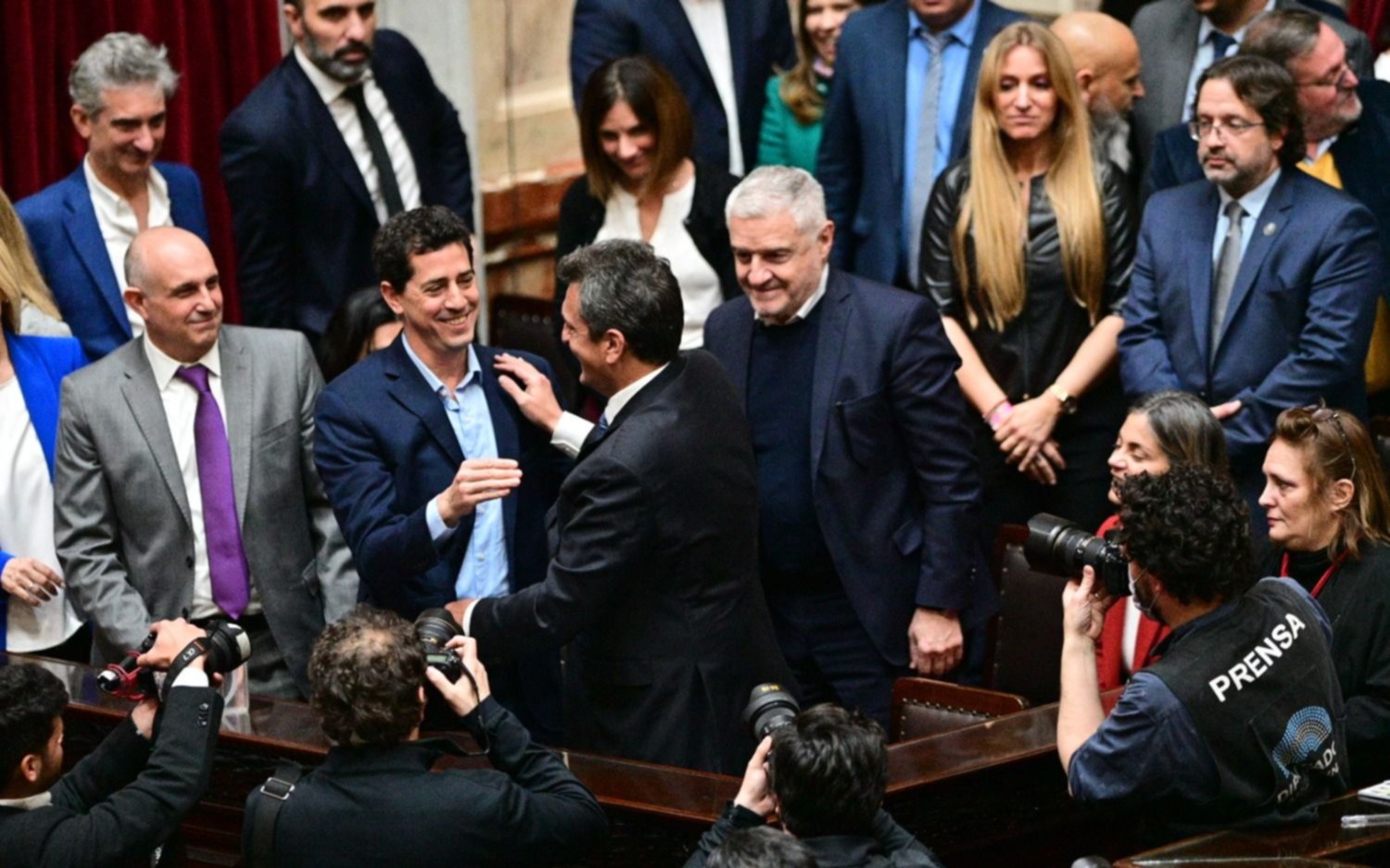 Cecilia Moreau fue designada presidenta de la Cámara de Diputados en reemplazo de Sergio Massa