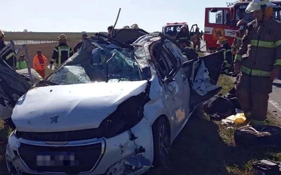 Terrible accidente en la ruta 56 con reminiscencia de una tragedia local