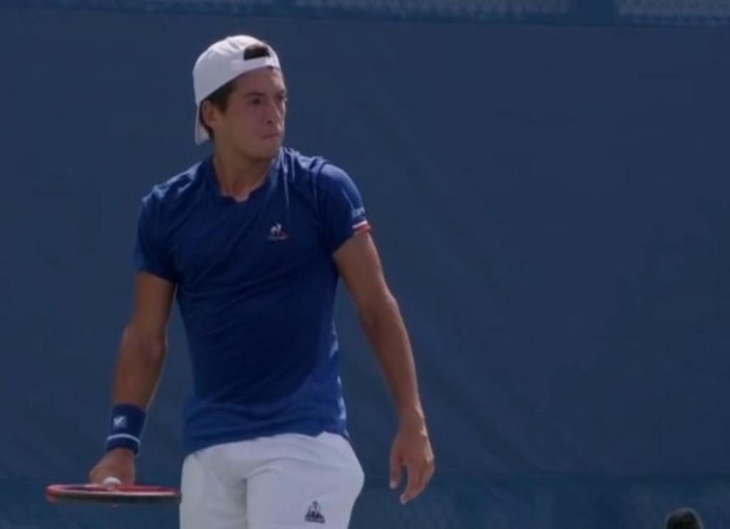Báez se despidió rápido del ATP de Washington