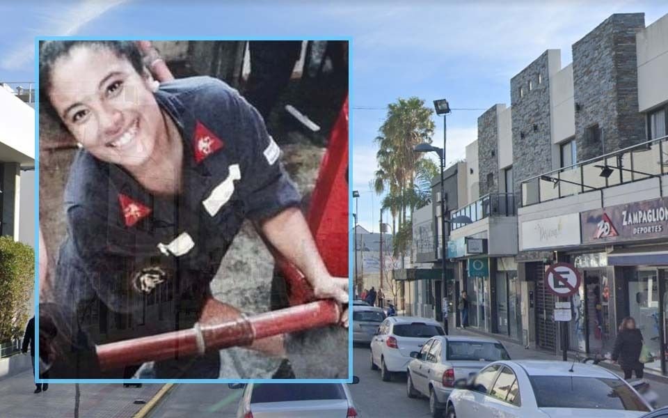 Dolor por la muerte de una joven bombero en pleno centro de Ensenada
