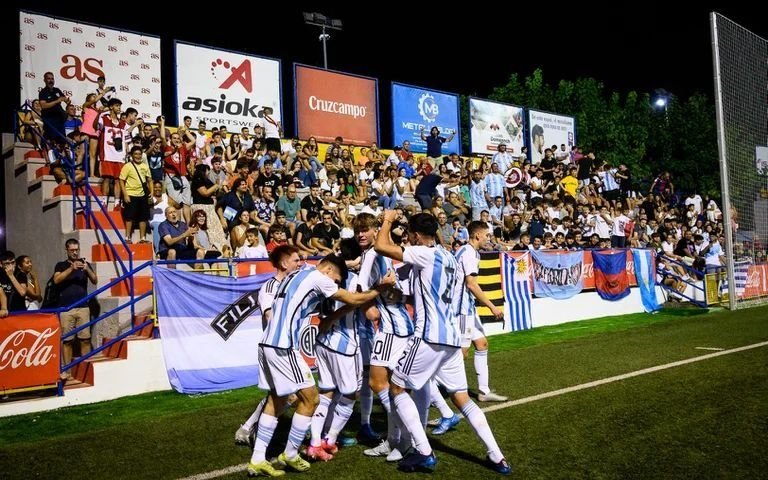 La Sub-20 de Mascherano se consagró en L´Alcudia: goleó a Uruguay en la final
