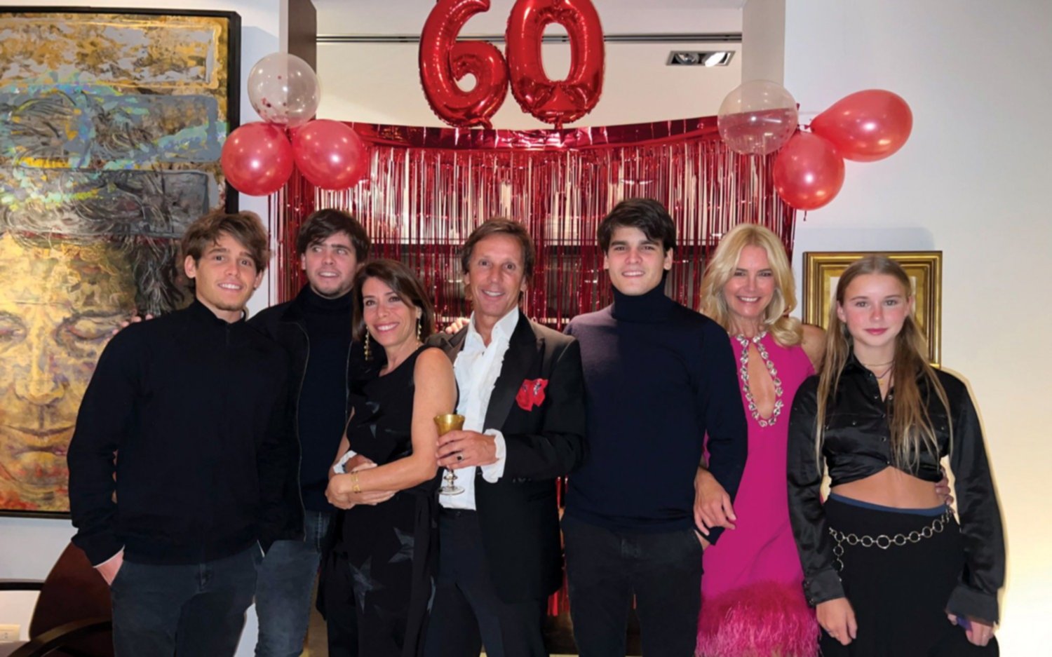 Los 60 de Alejandro Gravier: los festejos organizados por Valeria Mazza 