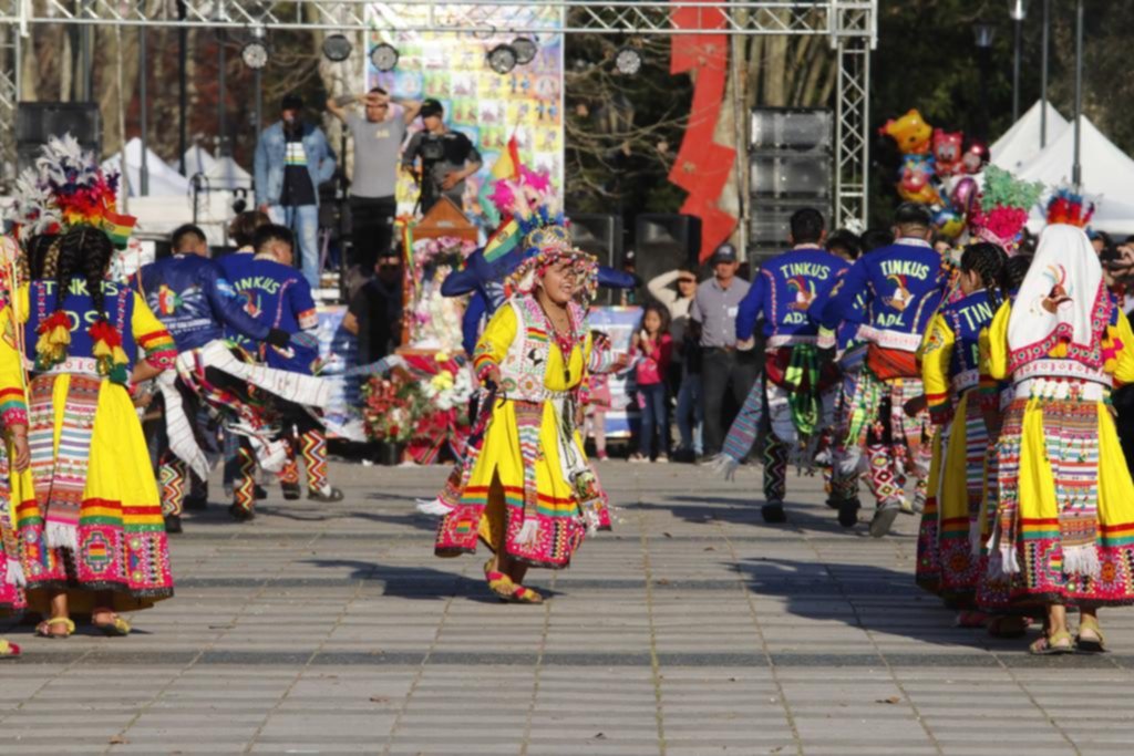 Festejo boliviano en la Ciudad