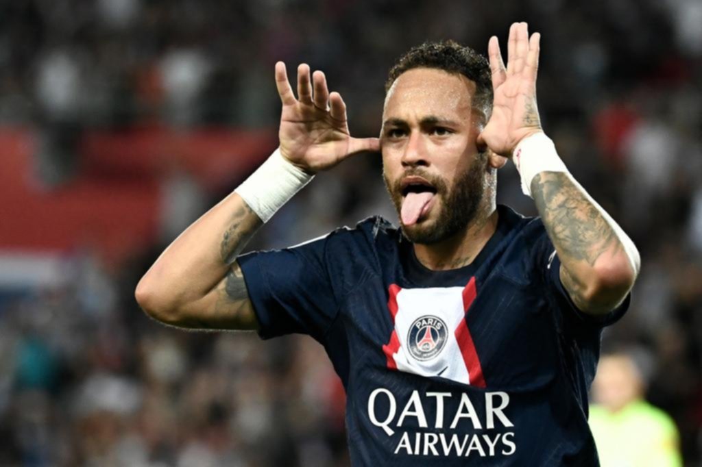 Neymar apoyó mensajes en contra de Mbappé