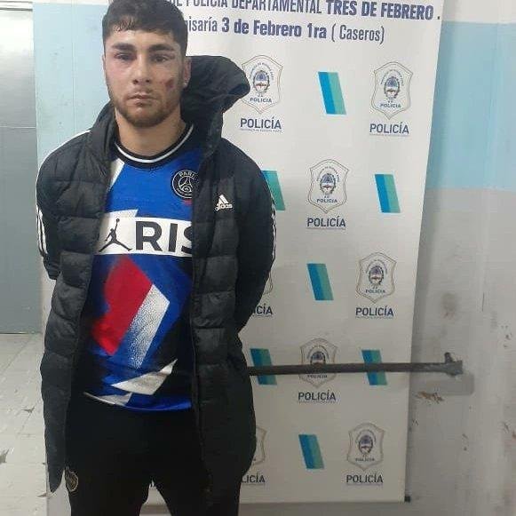Armado y, a los tiros, detuvieron a un ex futbolista de River en Caseros