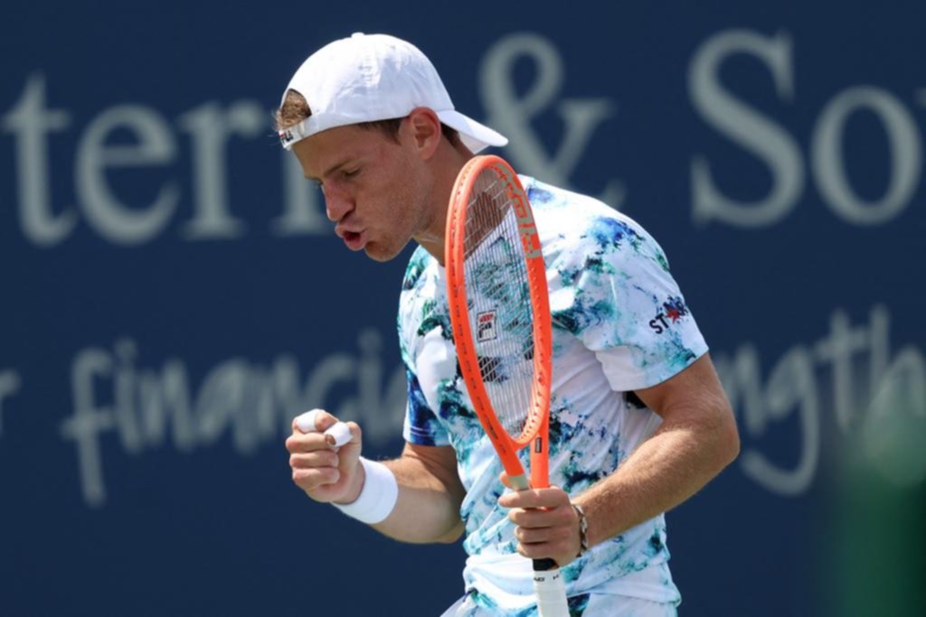 Schwartzman se recompuso a tiempo y logró avanzar a la segunda ronda en Cincinnati