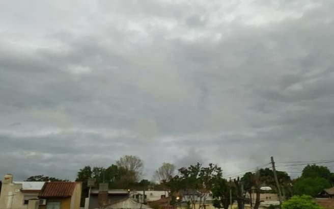 Cielo nublado en Quilmes