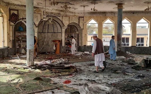 Kabul: una explosión en una mezquita dejó un saldo de al menos 10 muertos