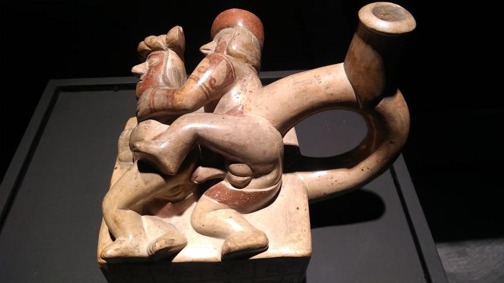 En una sala del Centro, exponen el erotismo de culturas precolombinas