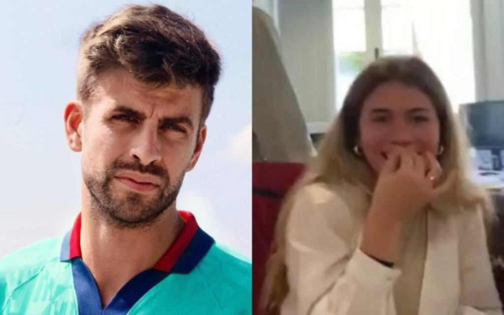 En medio del escándalo con Shakira, Pique se muestra con su nueva novia, la joven Clara ChíaMartí