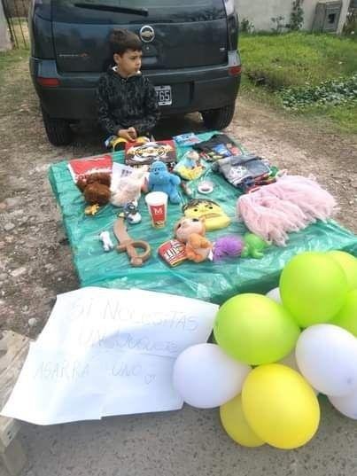 León, el chico que emocionó con su gesto para sus pares