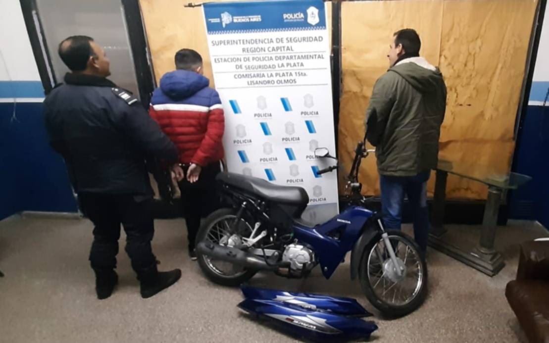 La policía le puso frenos a ladrones de autos y motos que operaban en el oeste de La Plata