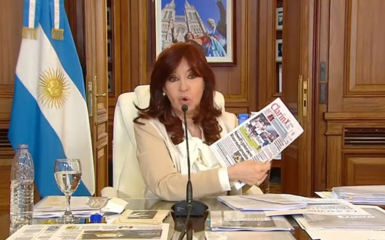 La oposición reaccionó a los dichos de Cristina: "Arma en su mundo paralelo ´un juicio´ por TV"
