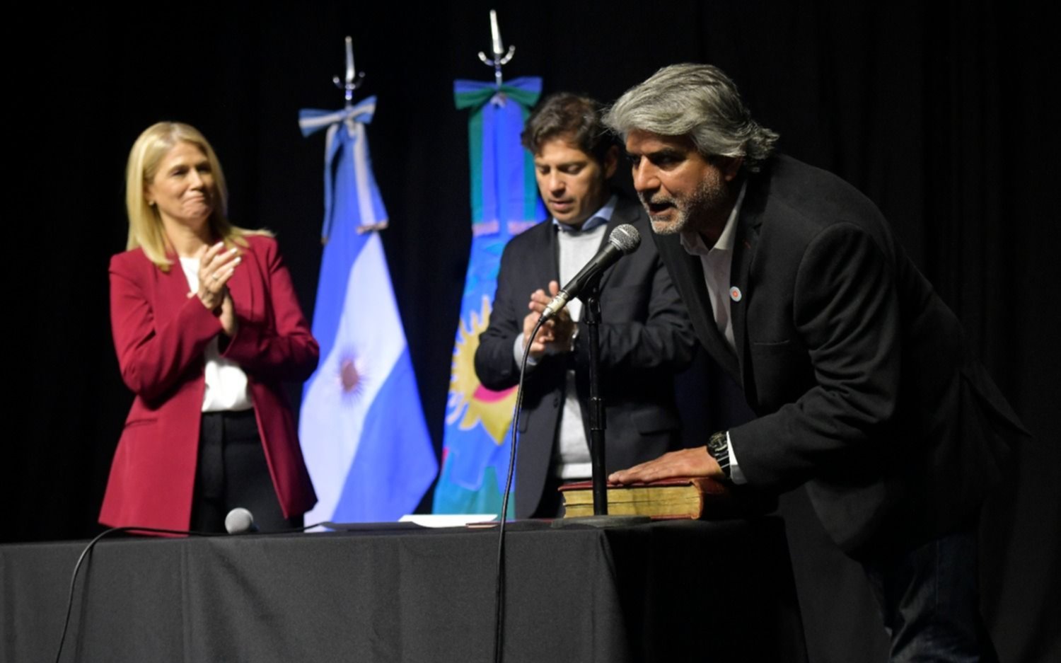 VIDEO. Con un acto en La Plata, Correa juró como nuevo ministro de Trabajo bonaerense