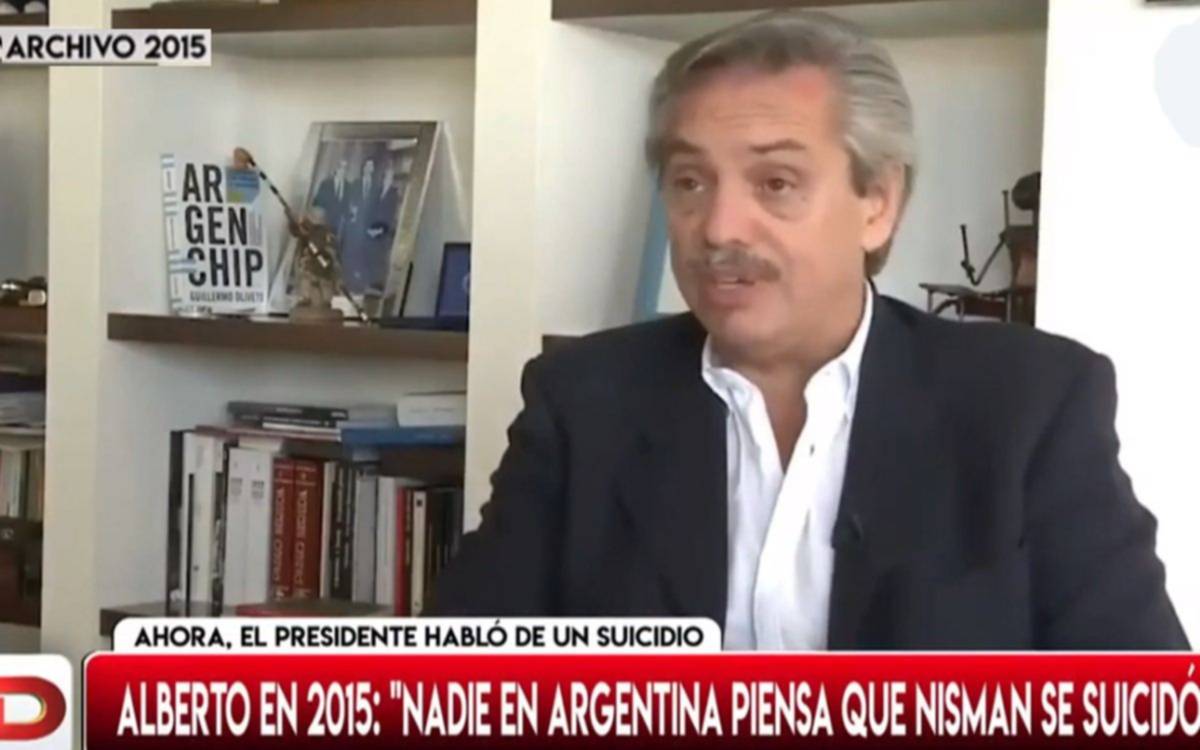 La contradicción y cambio de postura de Alberto Fernández sobre Nisman: esto decía en el 2015