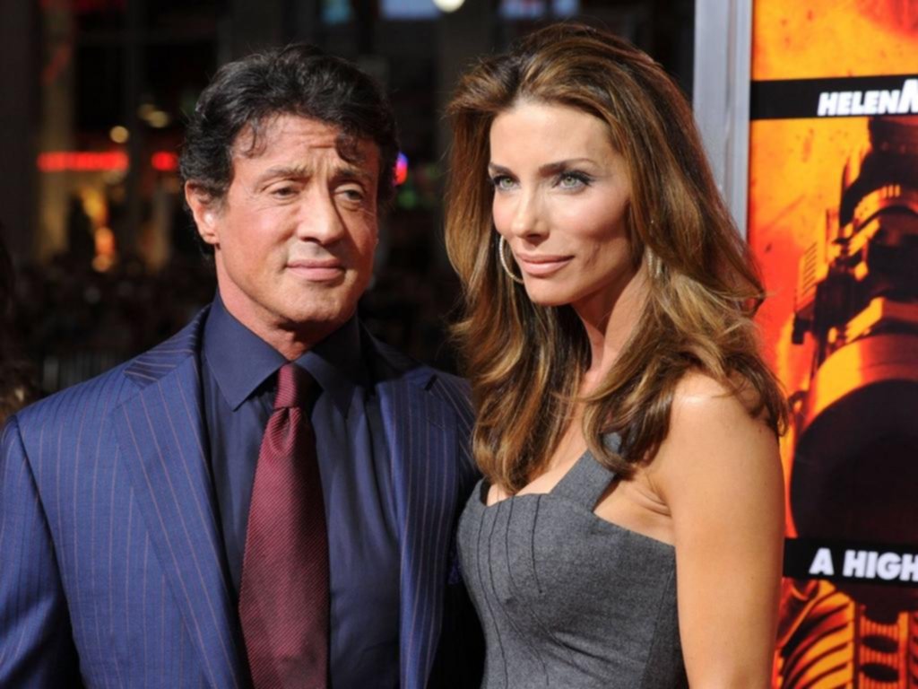 Duro golpe para “Rocky”: la mujer de Stallone le pidió el divorcio y va por todo