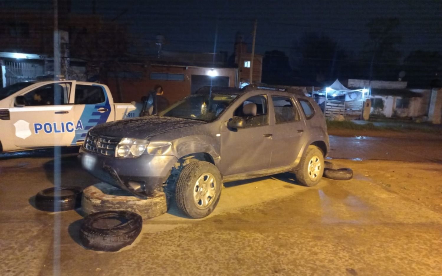 Manejaba borracho y chocó un móvil policial: sucedió en Melchor Romero