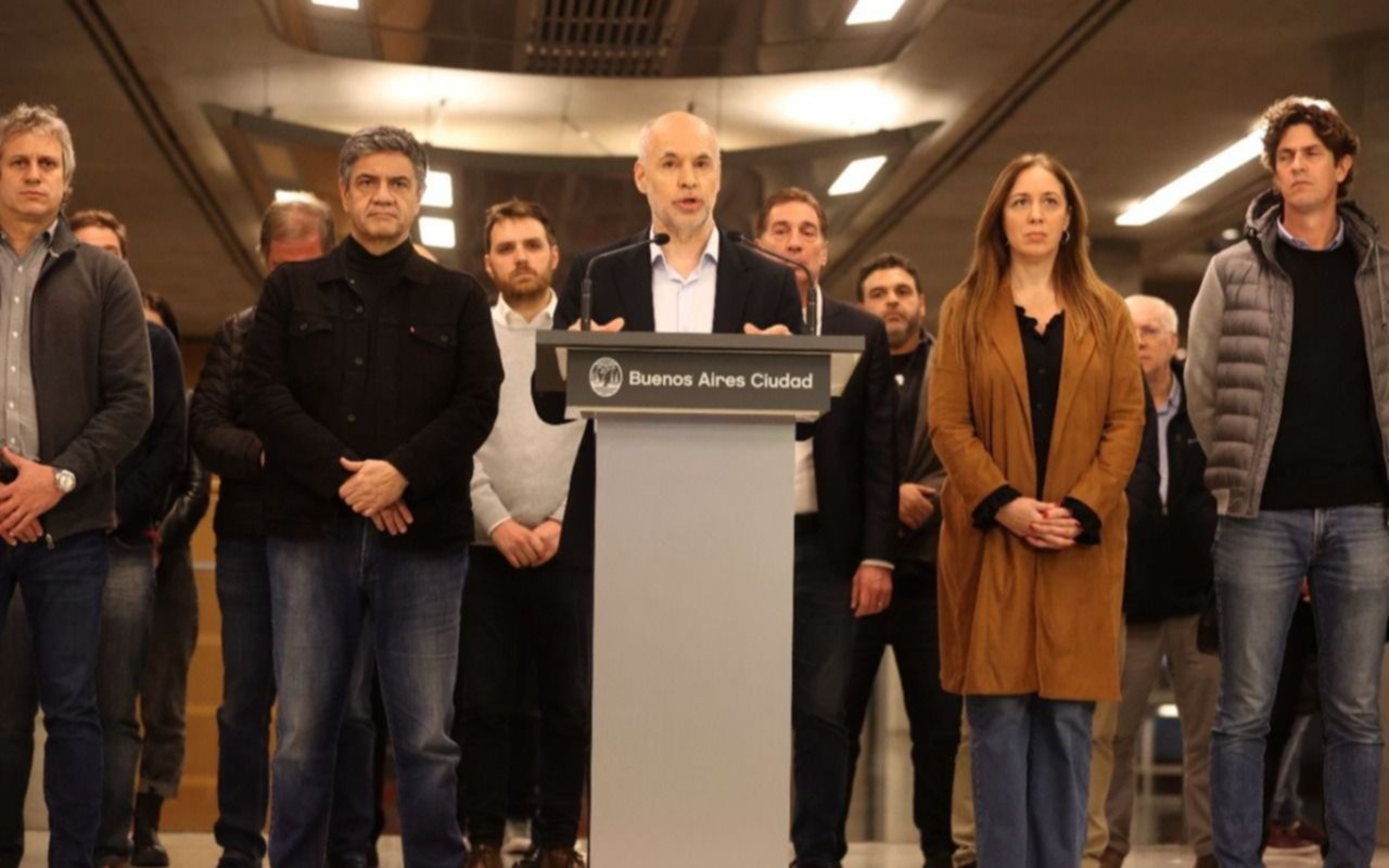 Larreta: “Le pido señora vicepresidenta que asuma la responsabilidad de que los manifestantes se retiren" 