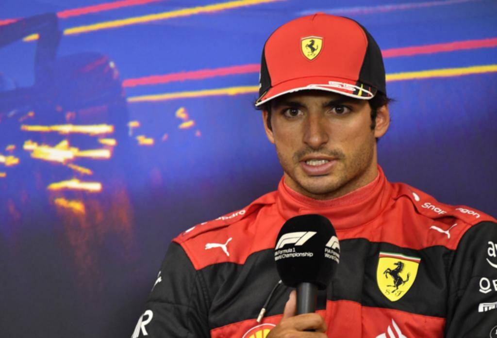 Sainz, a bordo de Ferrari, obtuvo la “Pole” y larga primero en Bélgica