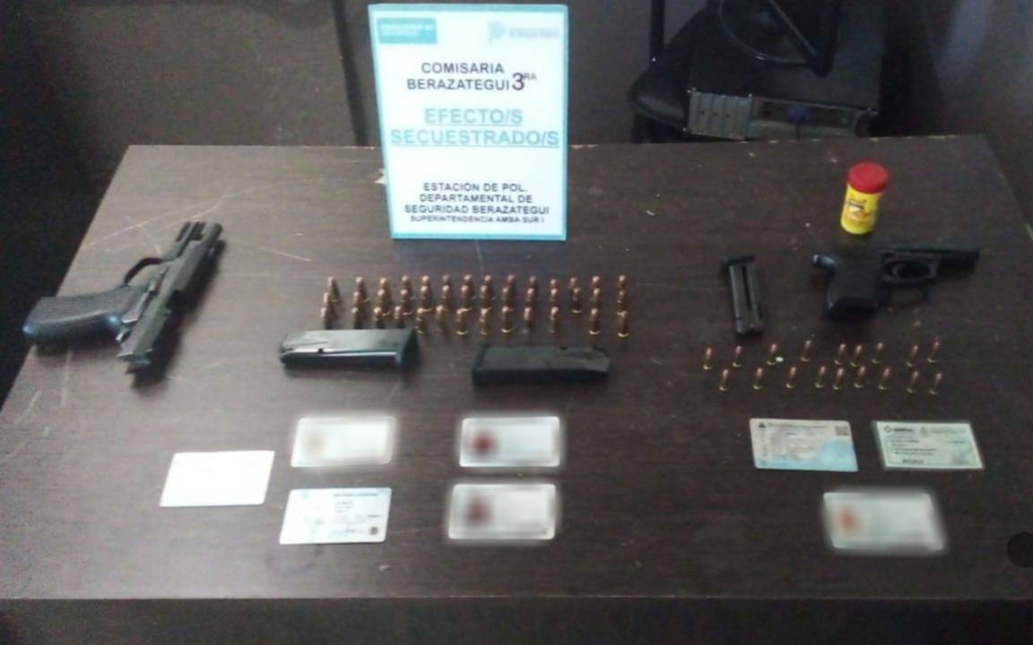 Policía demorado en Parque Pereyra por cazar ilegalmente con el arma reglamentaria