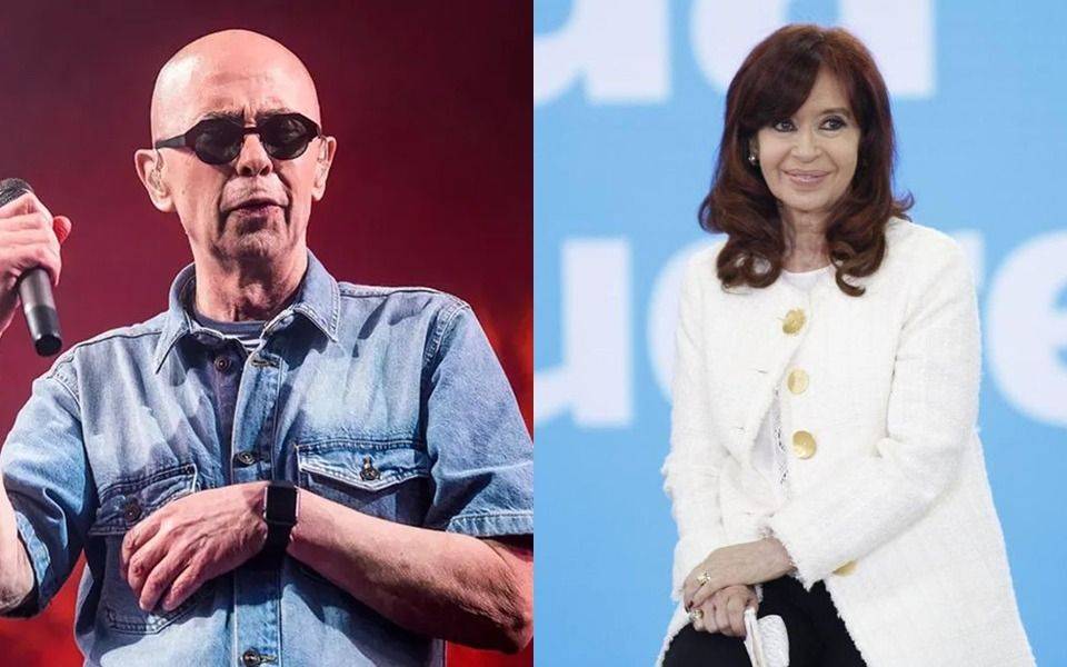 El Indio Solari brindó un mensaje apoyando a Cristina: “No le han dejado derecho a defenderse”