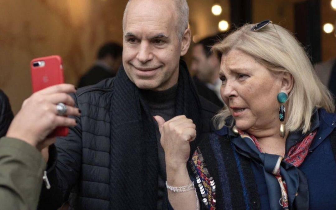 Crece la tensión en JxC: Carrió salió a respaldar a Larreta tras el cruce con Bullrich