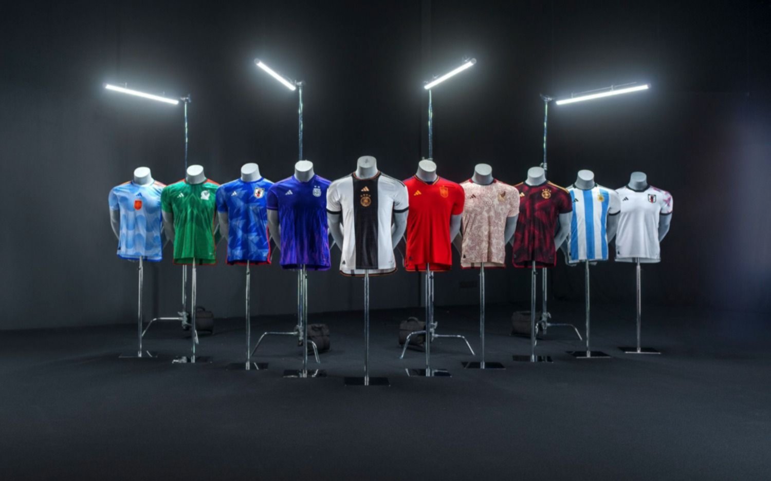 Las camisetas mundialistas que se estrenaron para Qatar 2022