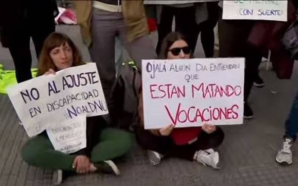 Desde el Ministerio de Economía, Sergio Massa habló sobre el ajuste al área de discapacidad