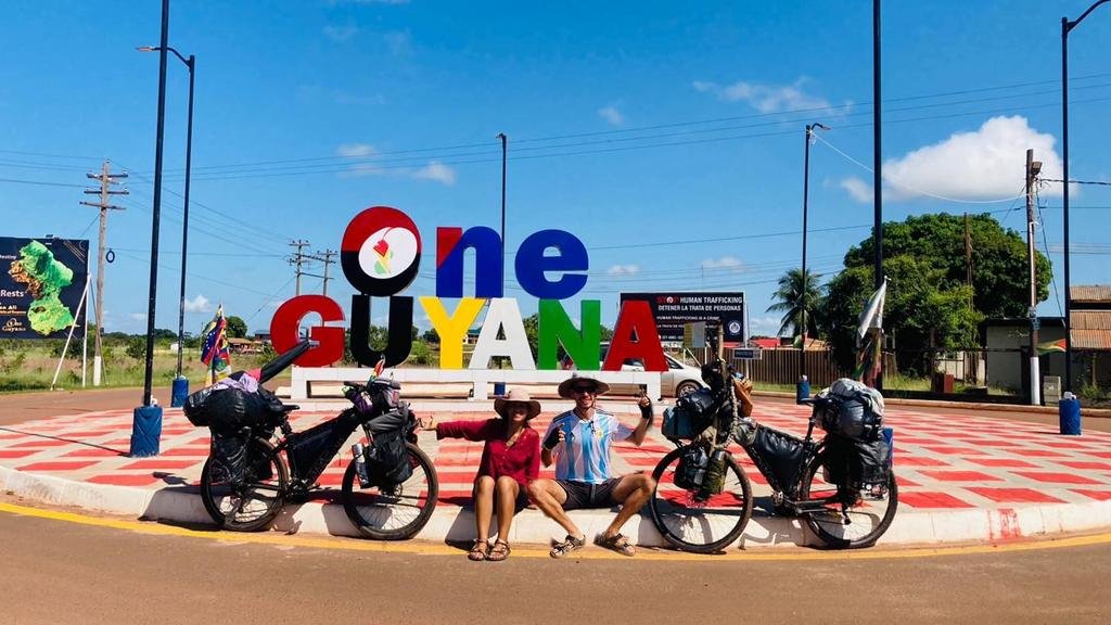 De Villa Elvira a Guyana, una platense a puro pedal
