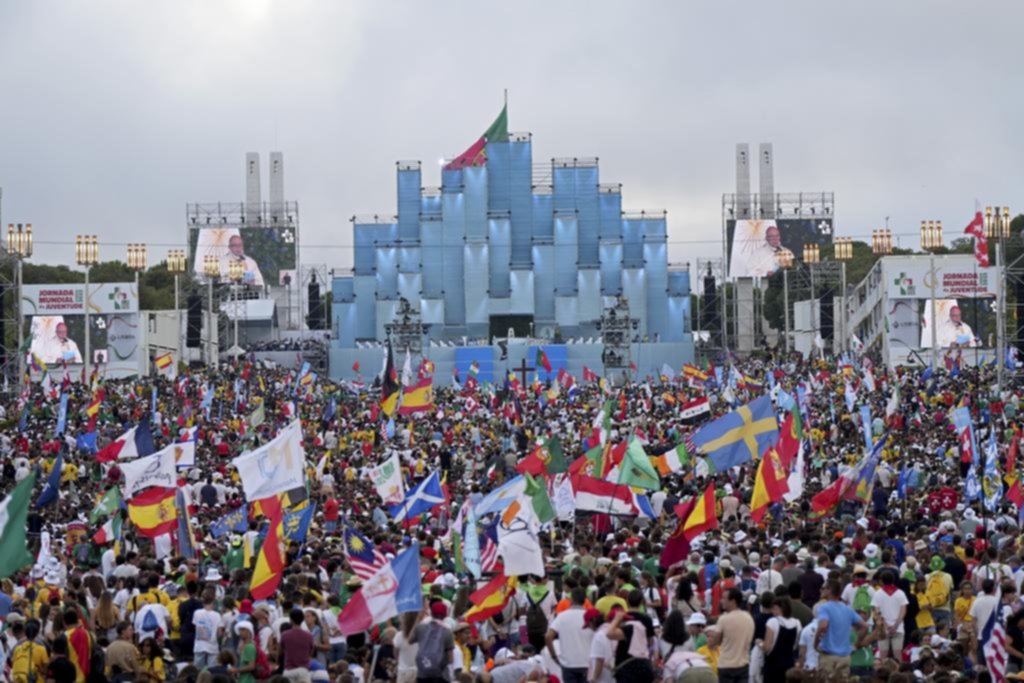 Una multitud recibe al Papa en la Jornada Mundial de la Juventud