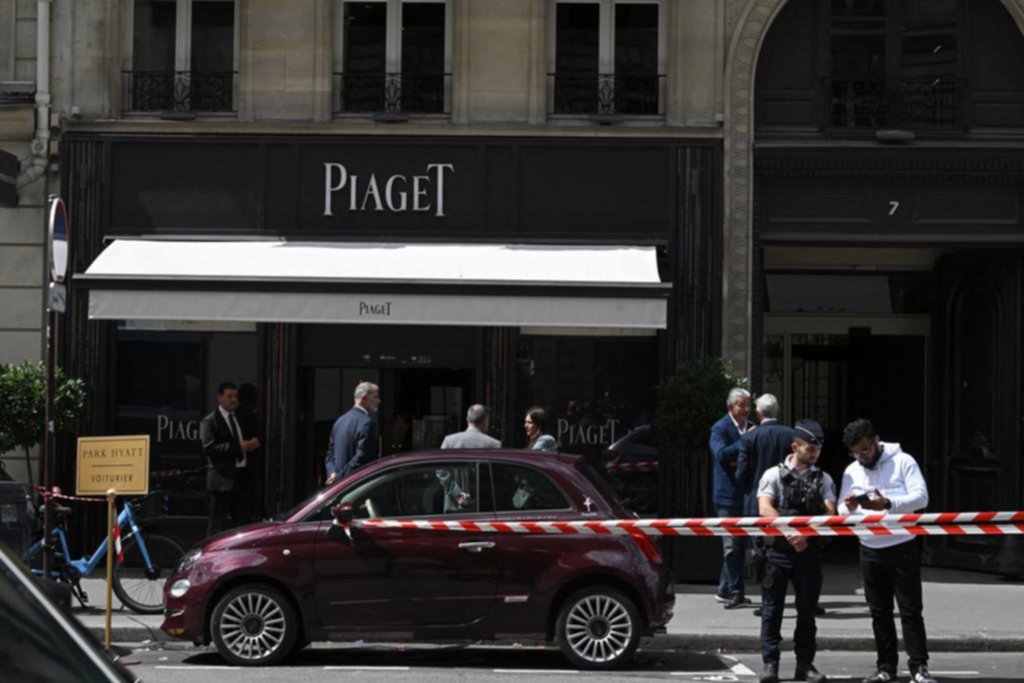 París: roban 15 millones de euros de una joyería