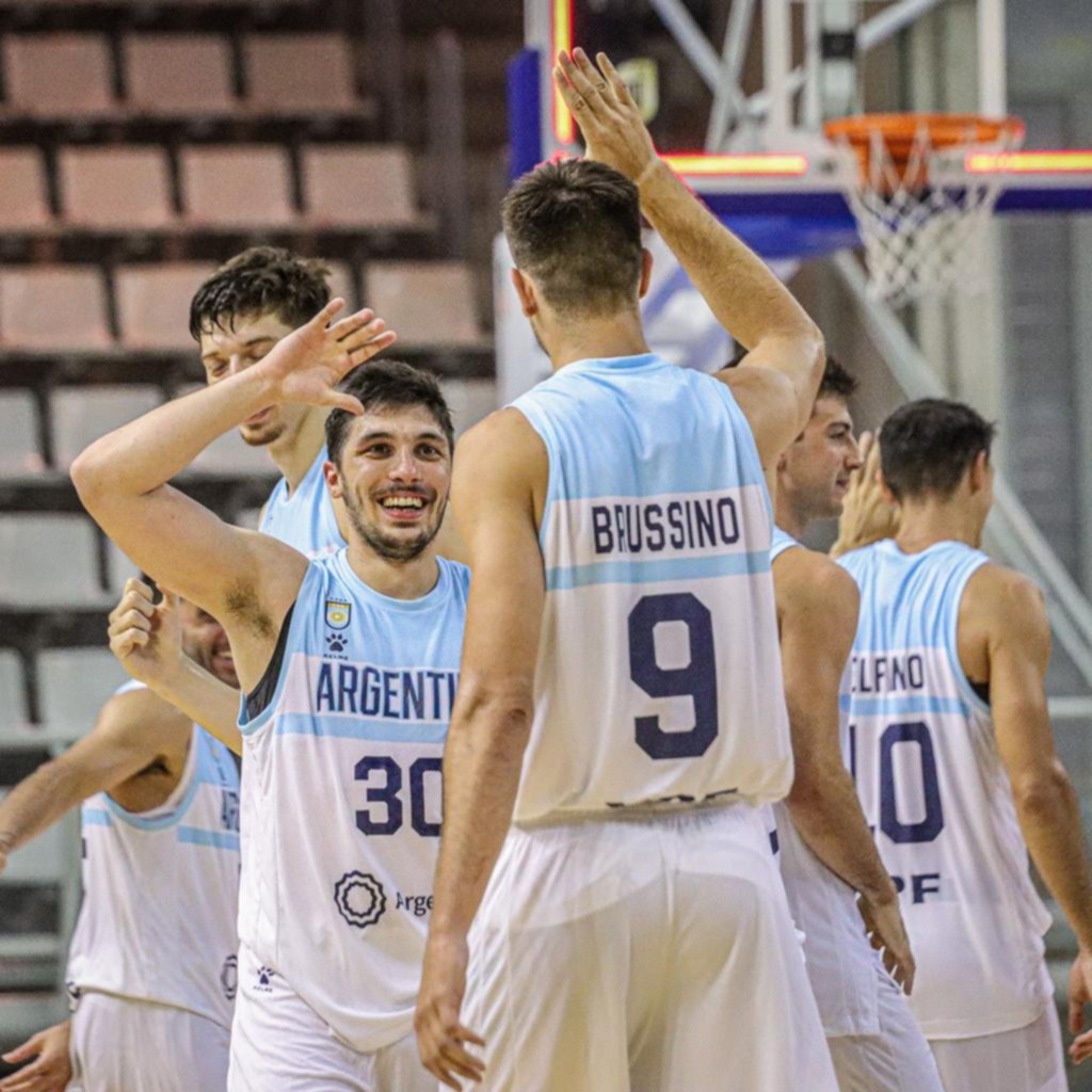 Un triple sobre el final le dio el triunfo a Argentina, en básquet