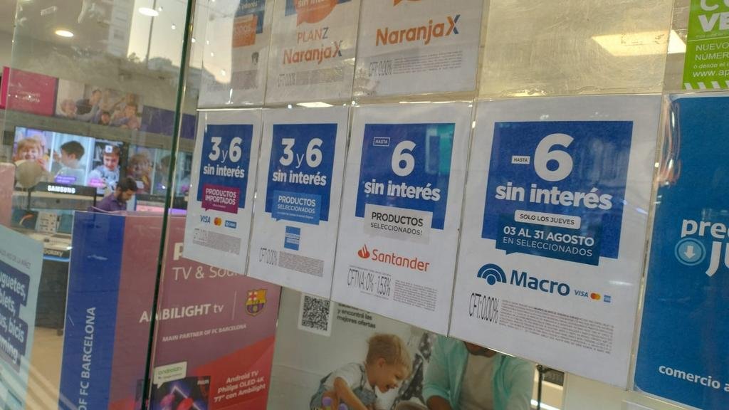 Freno a la tarjeta: hay menos cuotas y cae la venta