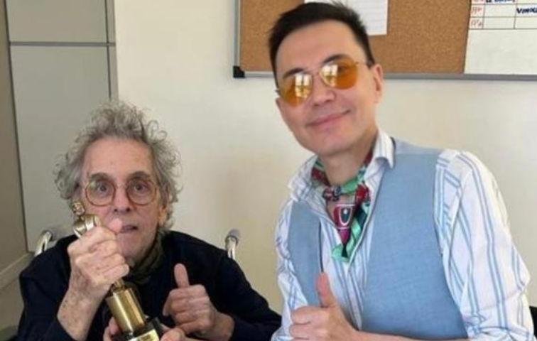 La primera foto de Antonio Gasalla desde la clínica