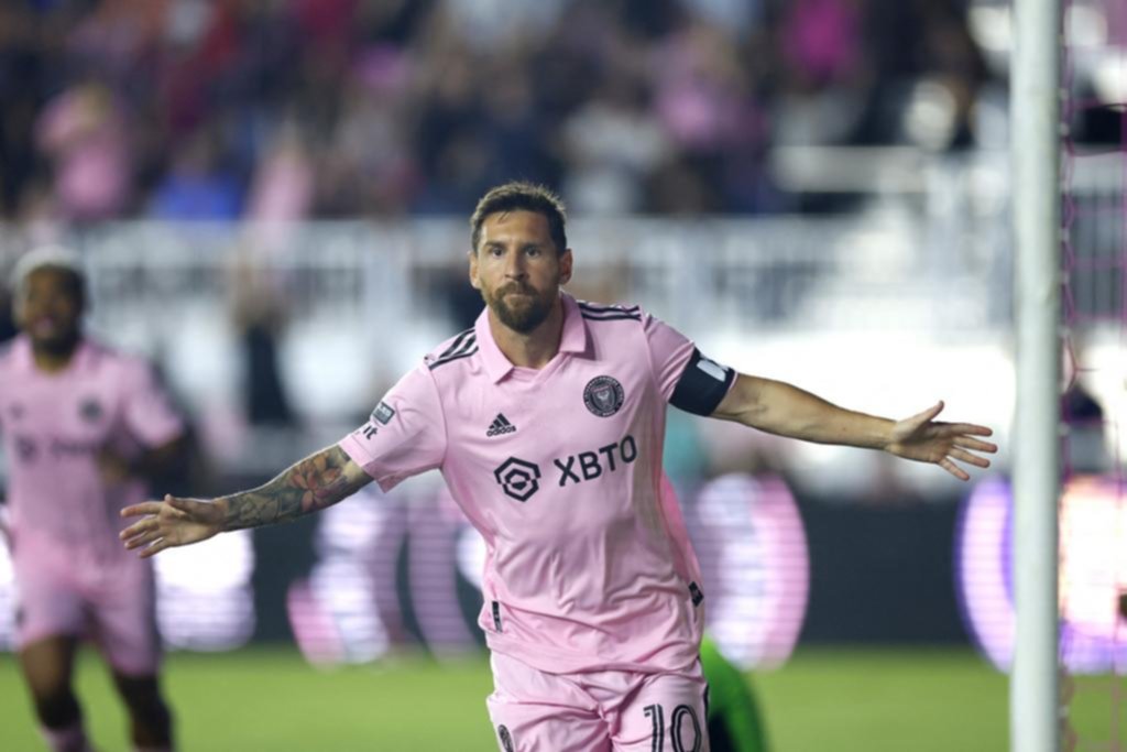 Messi gritó dos goles para el Inter Miami en el clásico y pasó a octavos en la Leagues Cup